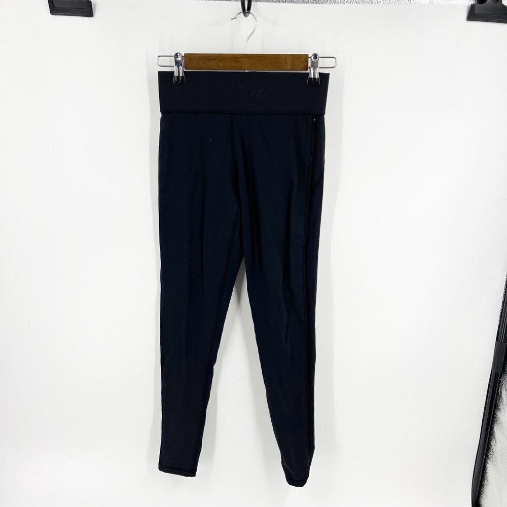 ✅ BUFFBUNNY‎ BLACK 7/8 LENGTH LEGGINGS SIZE SMALL